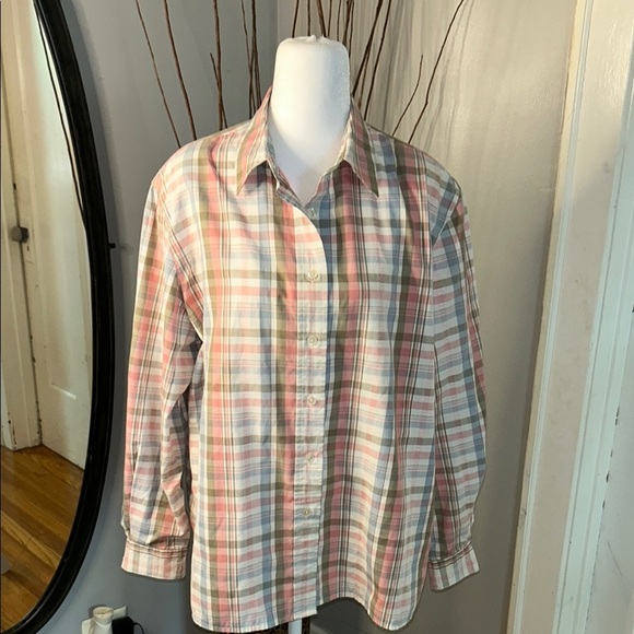 Allison Daley Tops - Allison Daley Pink and Green Camisole Top